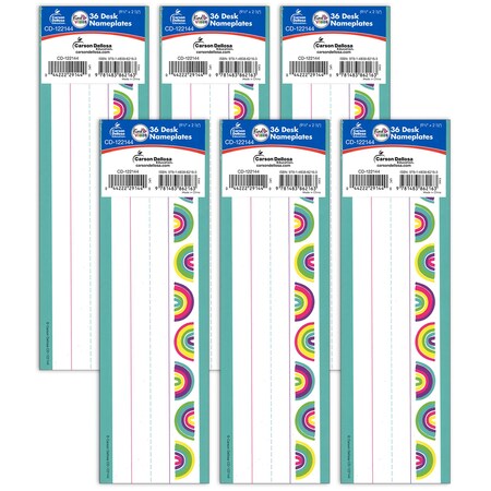 Carson Dellosa Kind Vibes Nameplates, 9.5in. x 2.875in., 216PK 122144